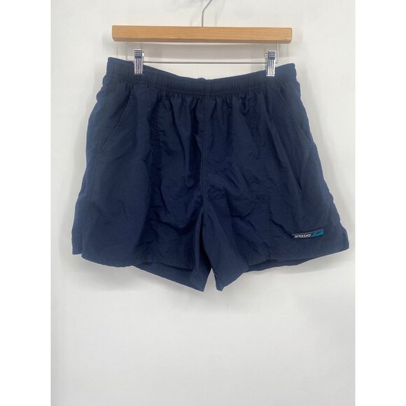 SPEEDO VINTAGE MEN'S LINED SWIM TRUNKS SIZE LARGE INSEAM 5" - Picture 1 of 4